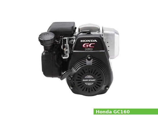 Honda GC160LA-QHG Engine 3/4" x 2 7/16" Shaft Horizontal Recoil 160cc 